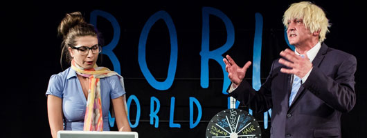 Boris World King: a new comedy about Boris Johnson starring David Benson